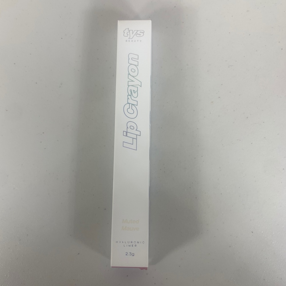 TYS‎ Beauty Lip Crayon Hyaluronic Liner Muted Mauve 2.3g Vegan Cruelty Free